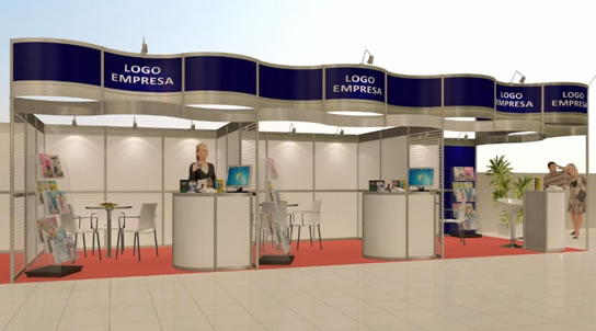 Estandes para expositores